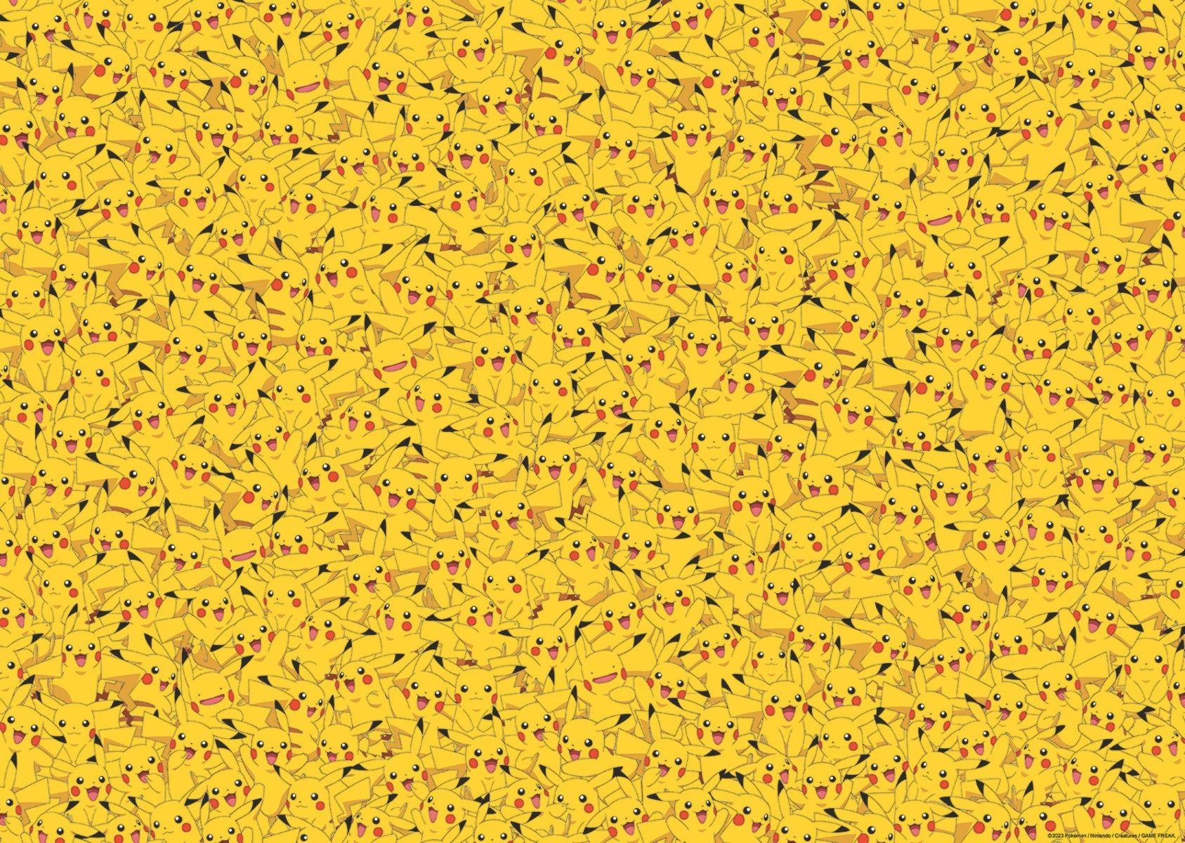 Puslespill 1000 Pikachu Ravensburger