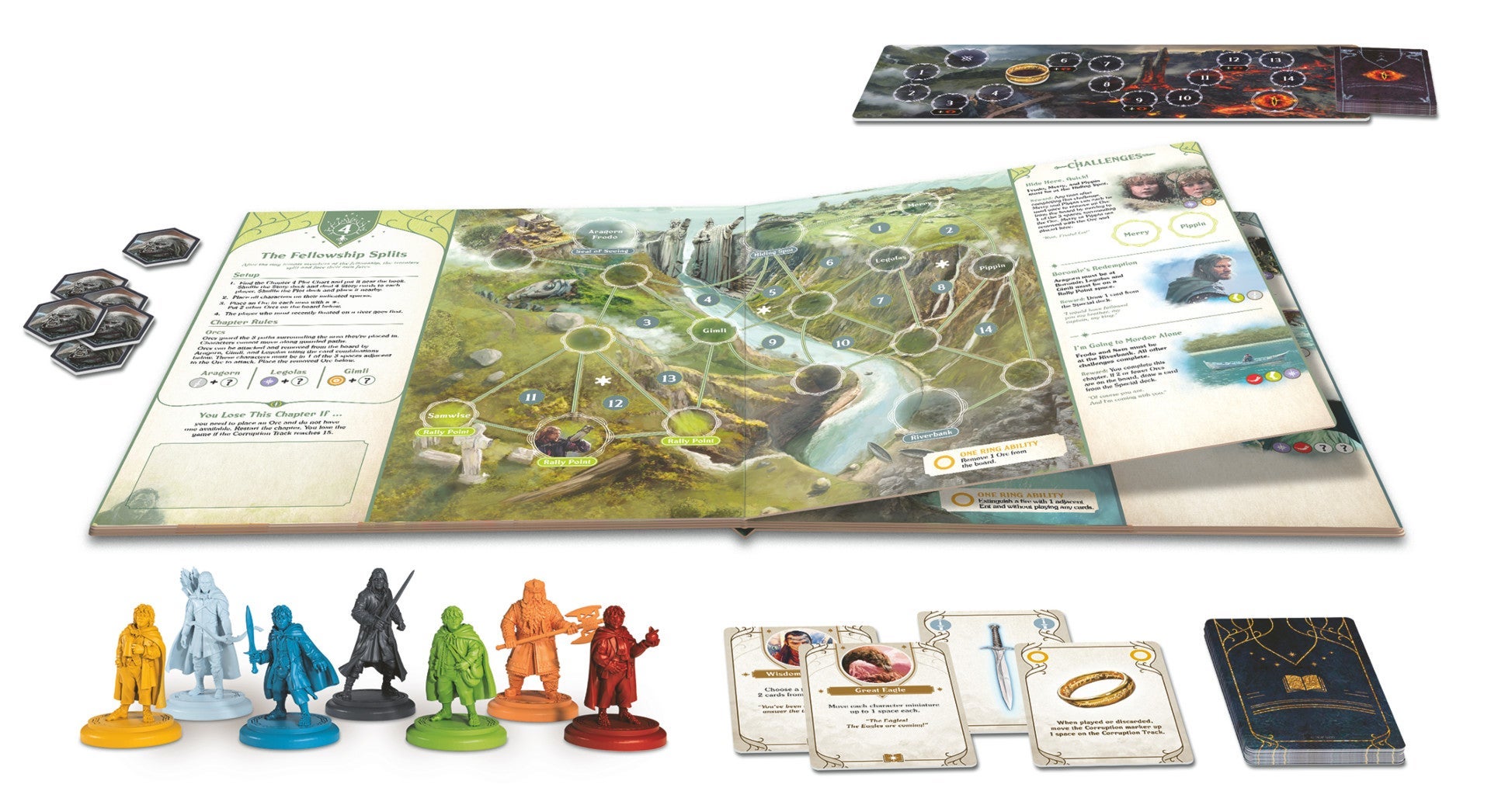 Spill Lord Of The Rings Adventure Book Game Eng