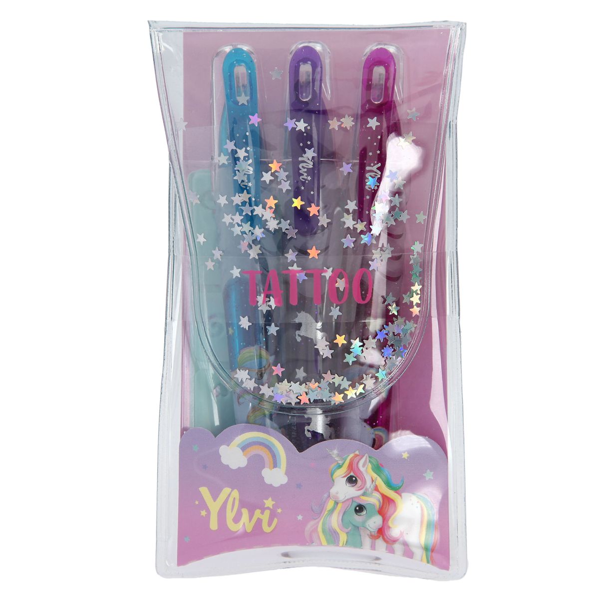 Glittergel Pens M Stensiler Til Tattoos Ylvi