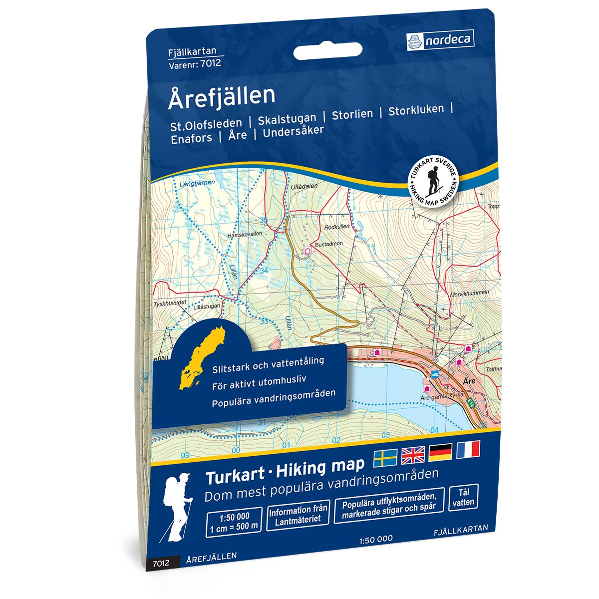 Årefjällen 1:50 000