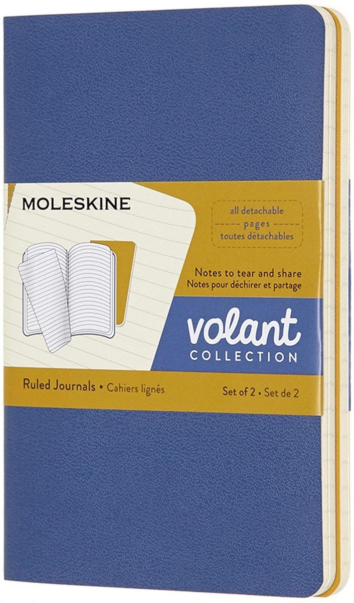 Notatbok Moleskine Volant Soft 2pk P - Linjert FBl