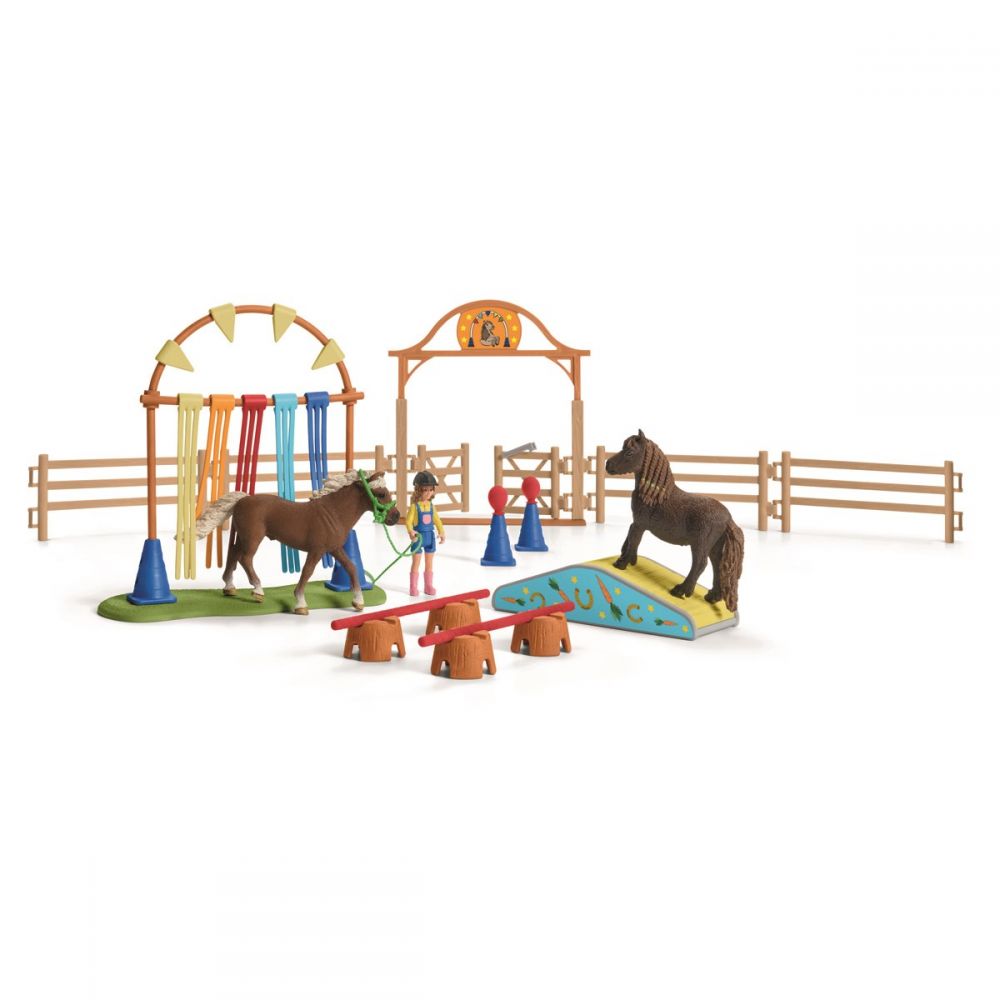 Schleich Pony Agility Training