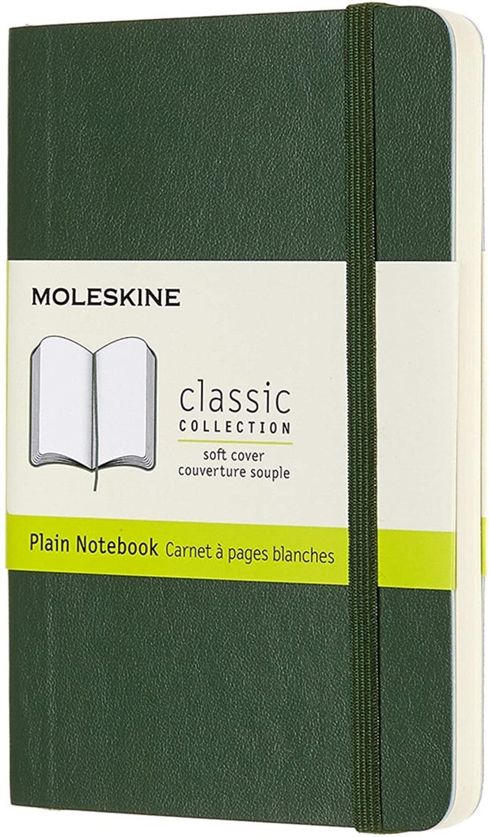 Notatbok Moleskine Classic Soft P - Blank Myrtle G