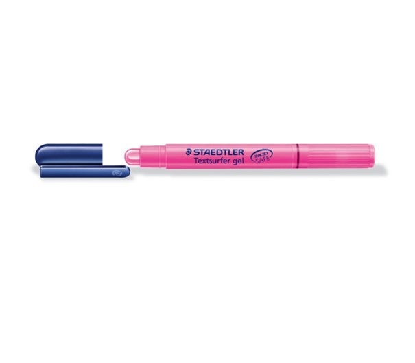 Tekstmarker Staedtler Gel rosa