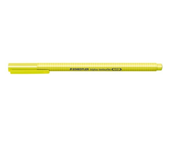 Tekstmarker Staedtler Triplus gul