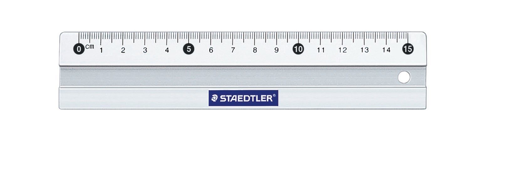 Linjal Staedtler Mars aluminium 15cm