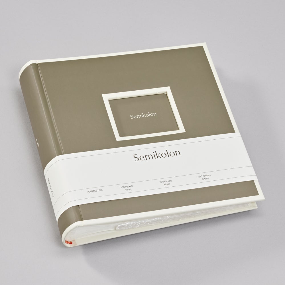 Fotoalbum 200 Pockets Fango