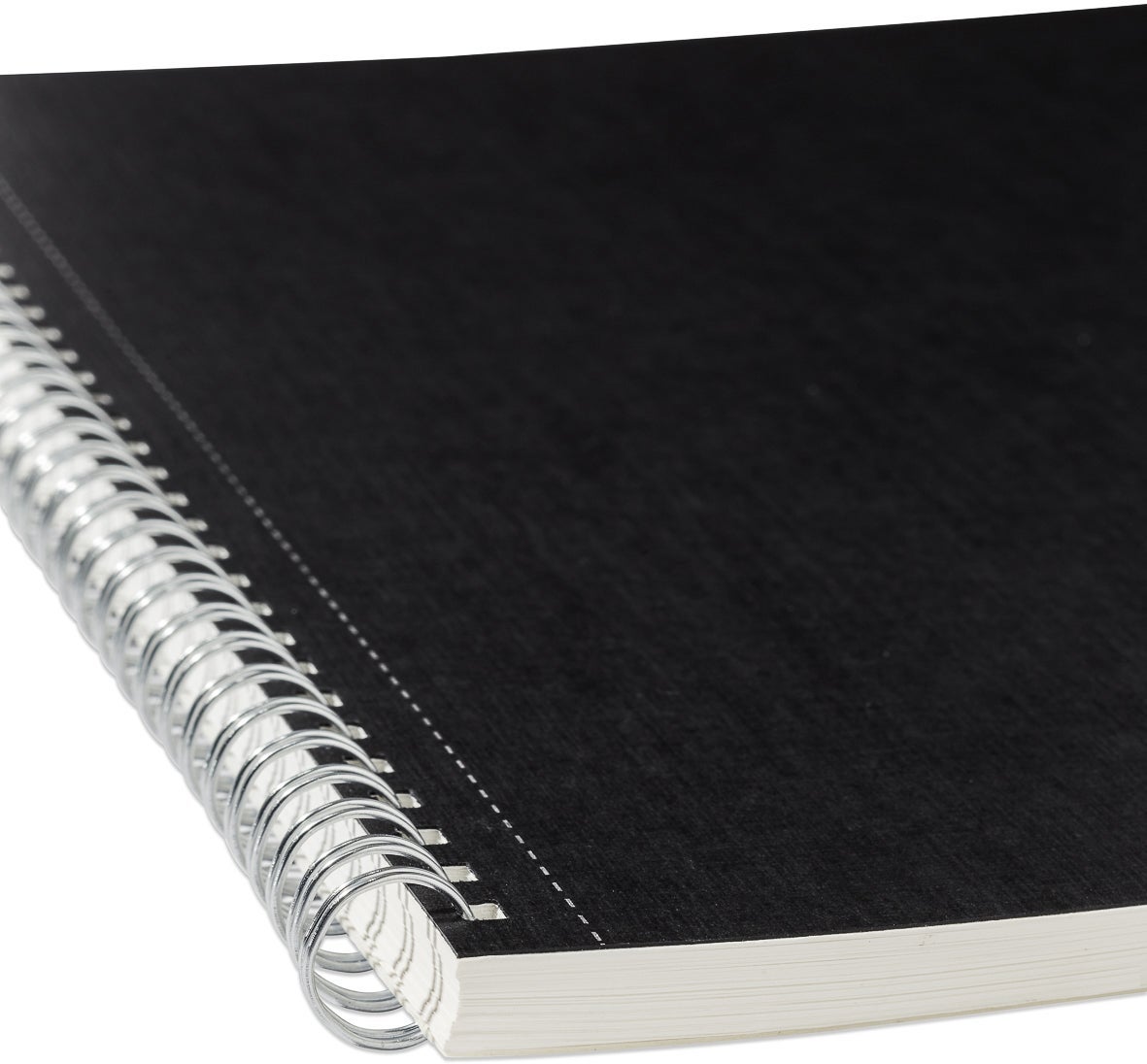 Notatbok EcoQua Original Spiral A4 Linjert sort
