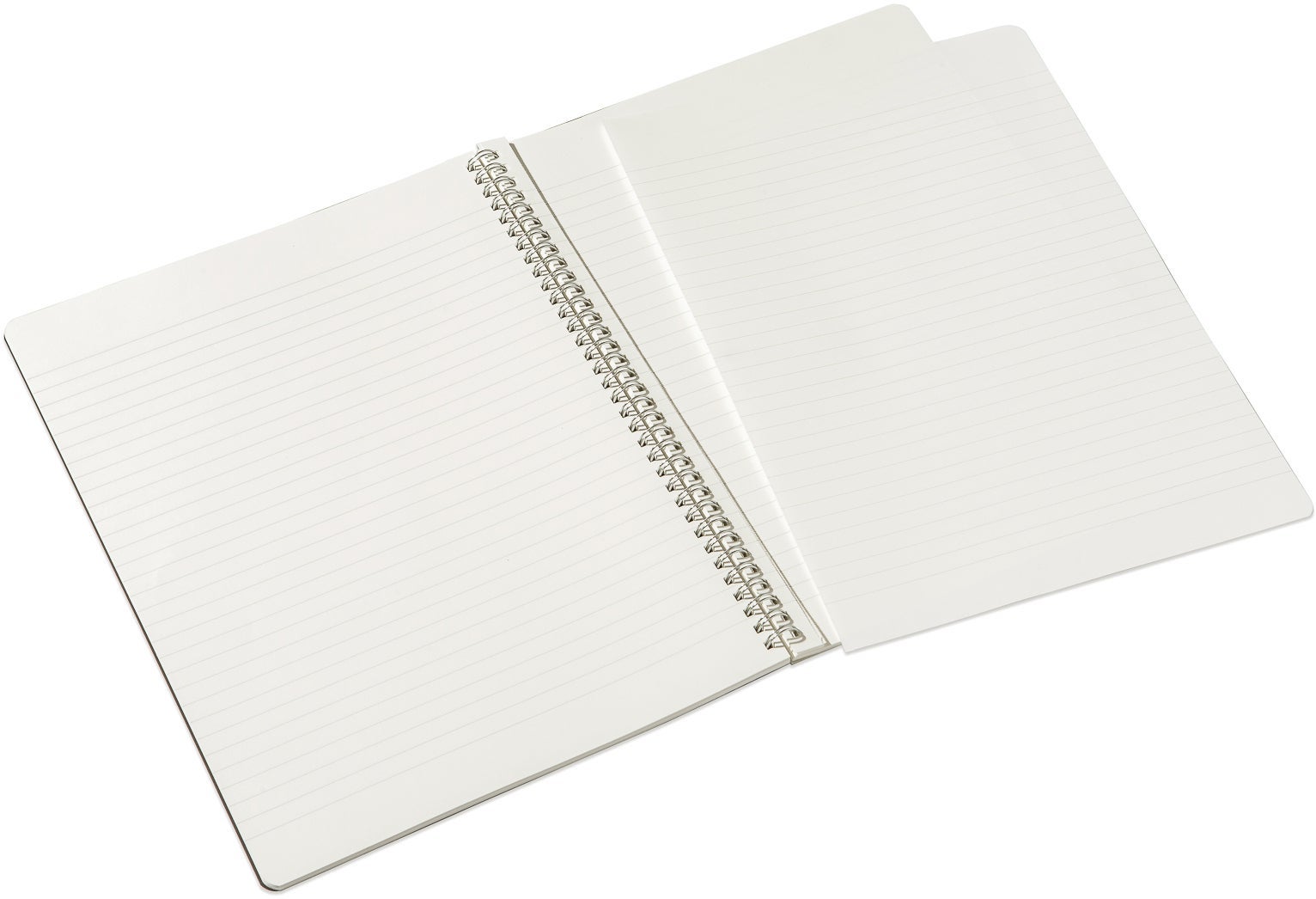 Notatbok EcoQua Original Spiral A4 Linjert sort