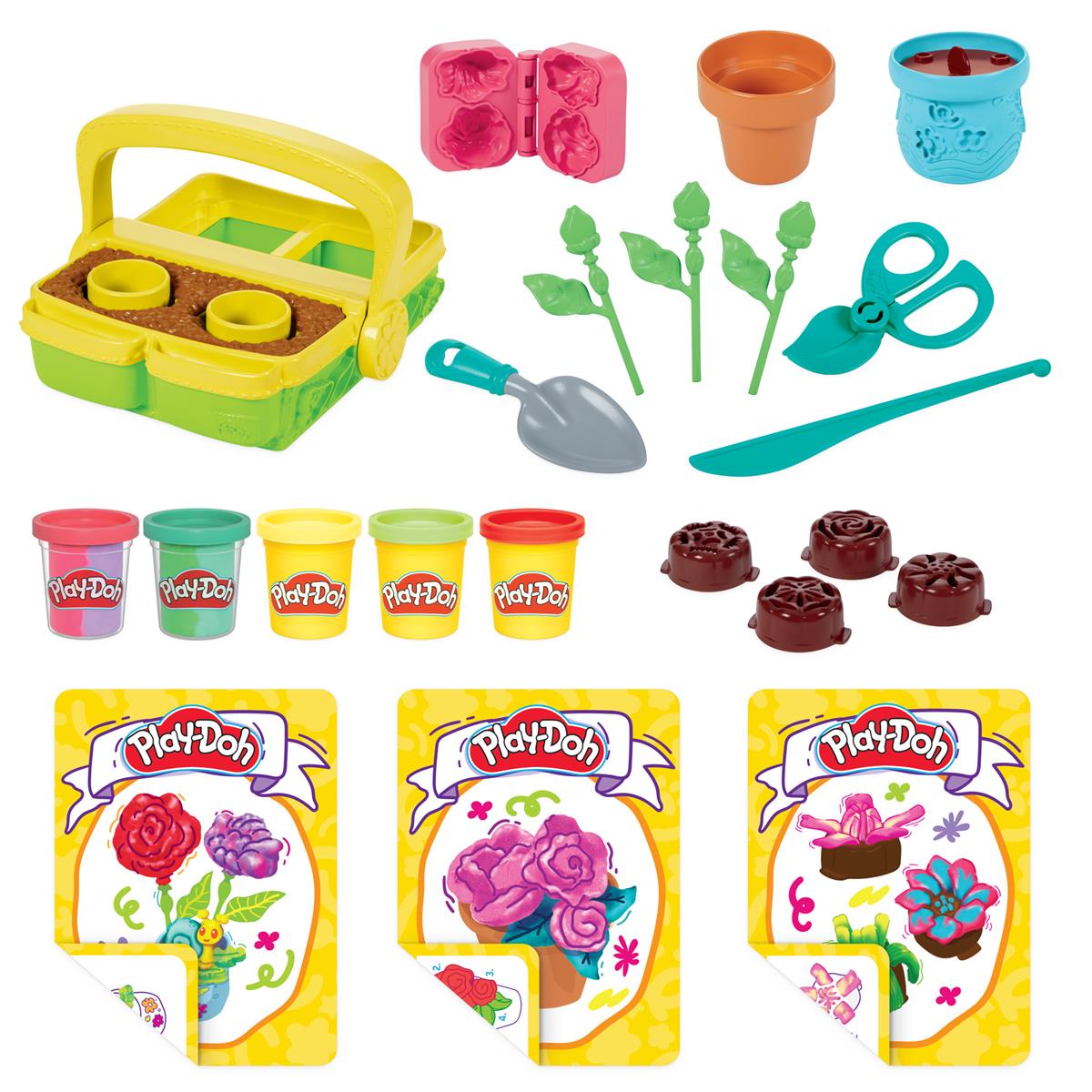 Play Doh Playset Fantastic Flowers