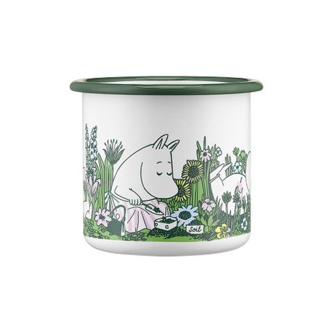 Mummi Emaljekopp I Hagen 3,7 dl