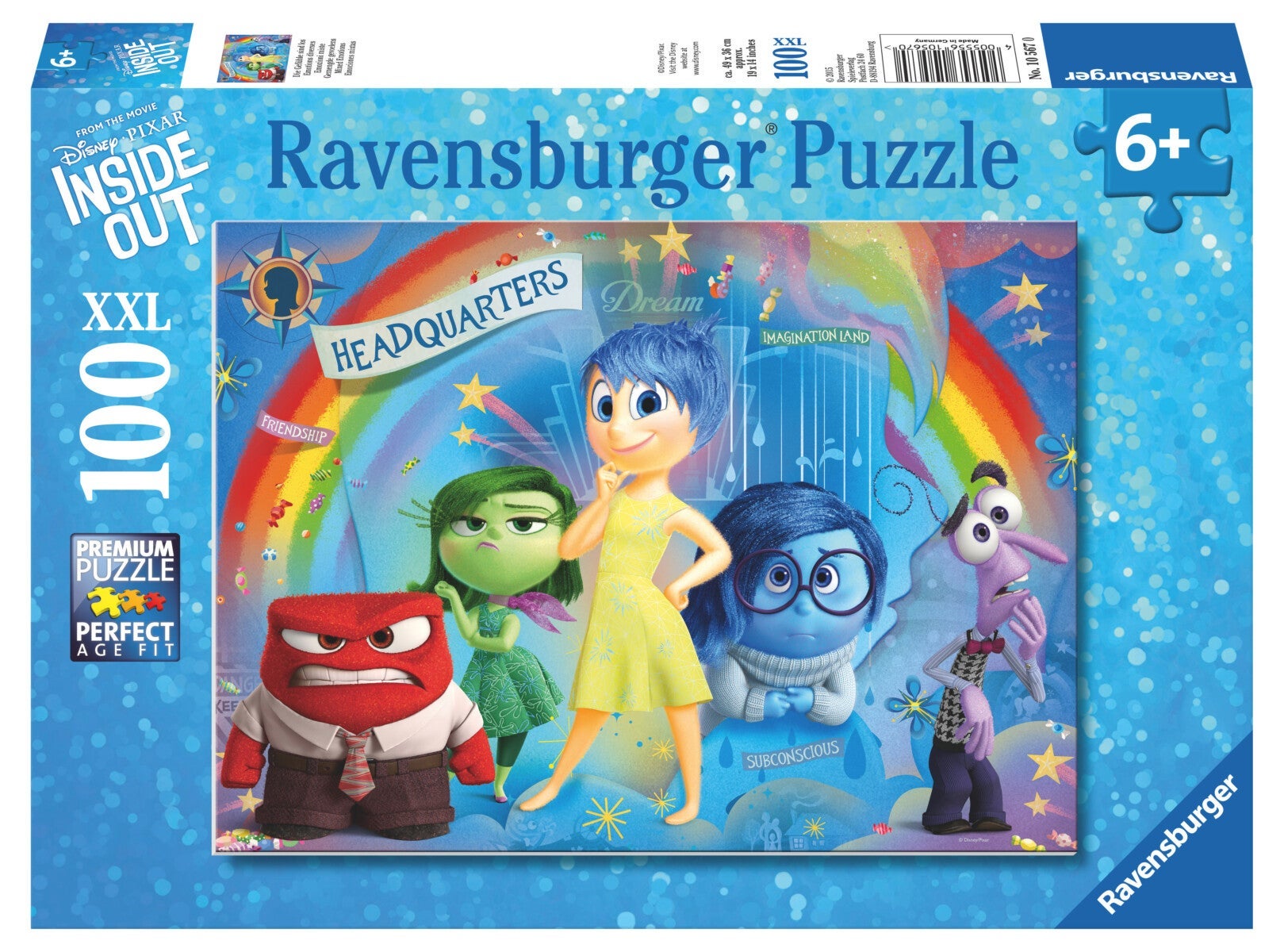 Puslespill 100 Følelser Ravensburger