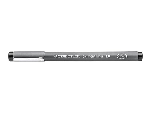 Fiberpenn Staedtler 1,0mm sort