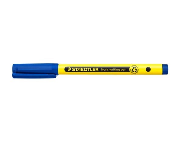Fiberpenn Staedtler Noris 0,6mm blå