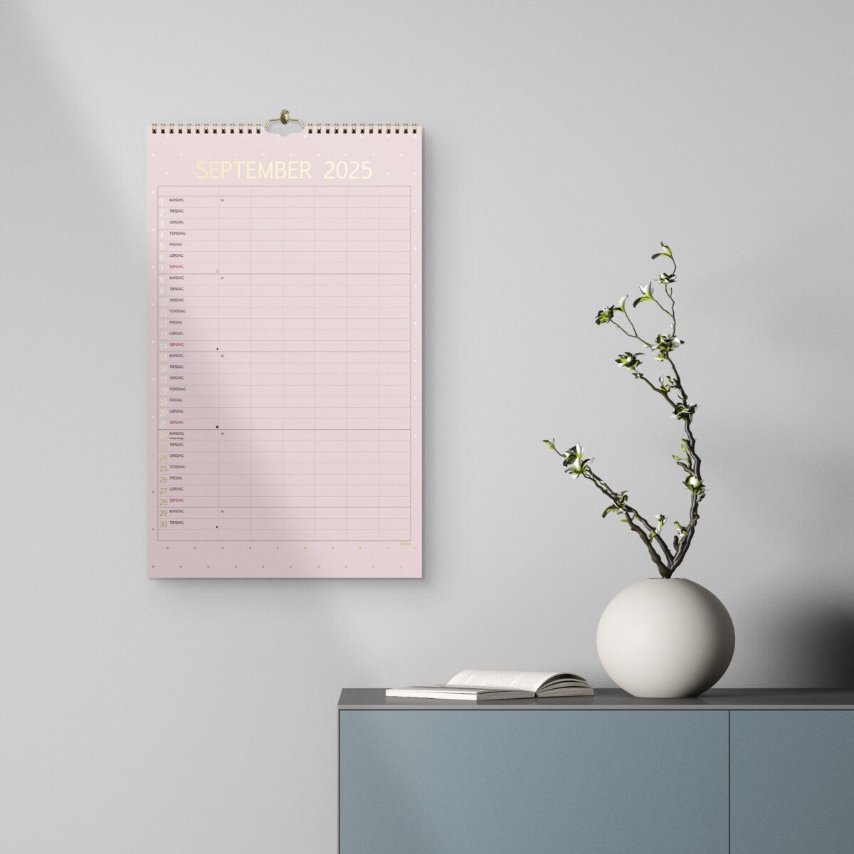 Familiekalender Grieg Color 25/26