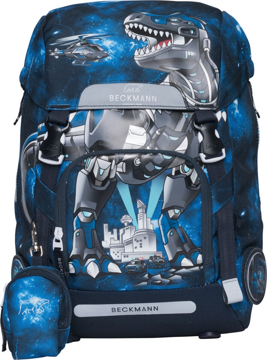 Skolesekk 1.kl Tech Rex Classic 22L