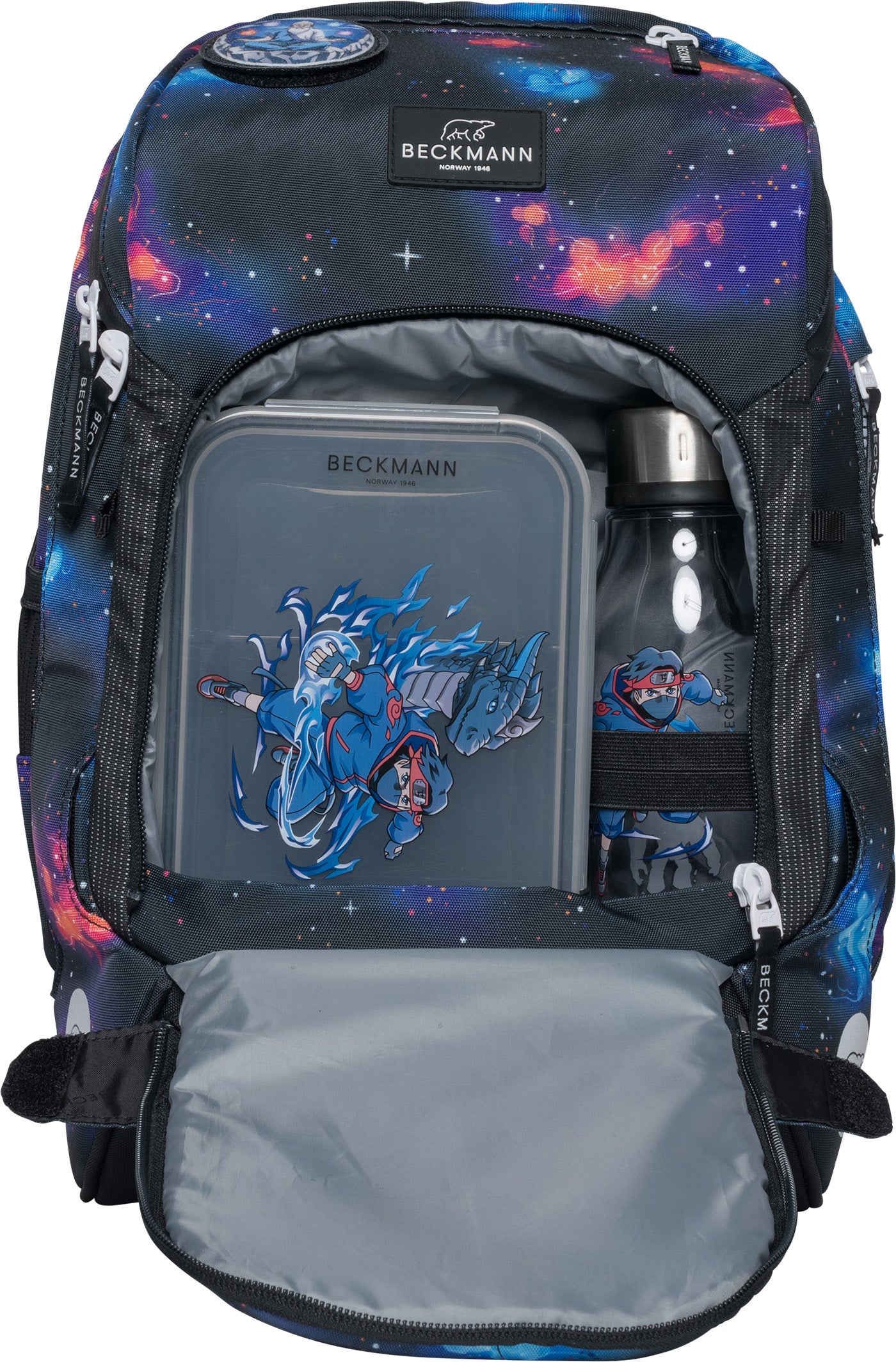 Skolesekk 1.kl Ninja Elements Active Air FLX