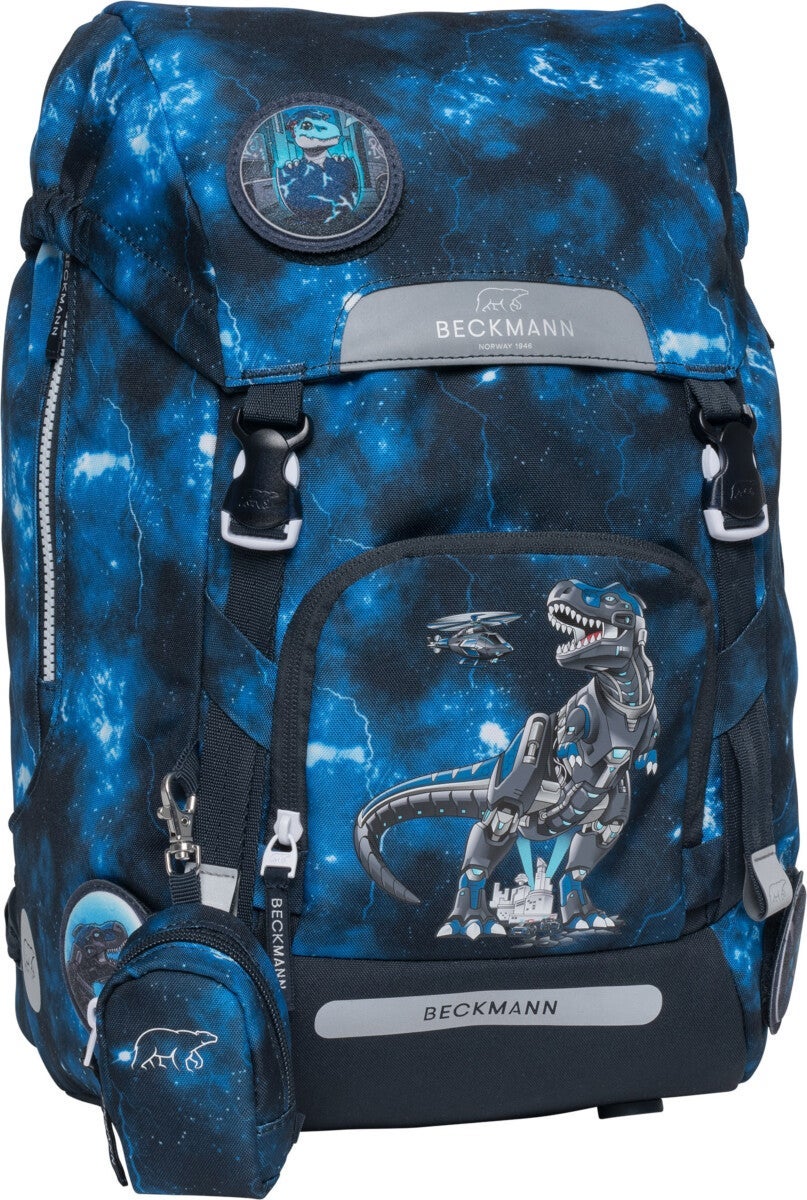 Skolesekk 1.kl Tech Rex Classic Maxi 28L