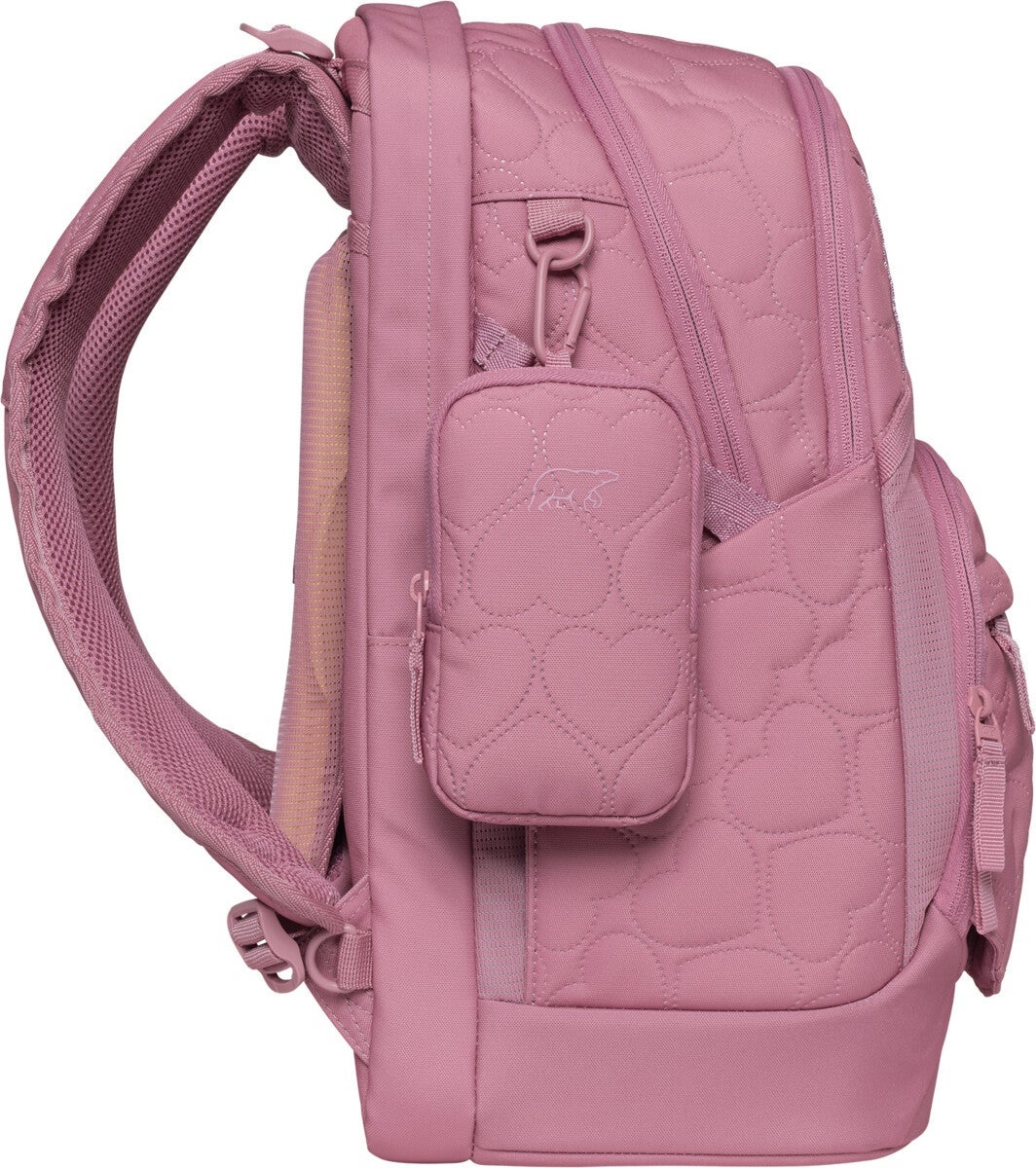 Skolesekk 2-7.kl Padded Hearts Rose Sport Air 30L