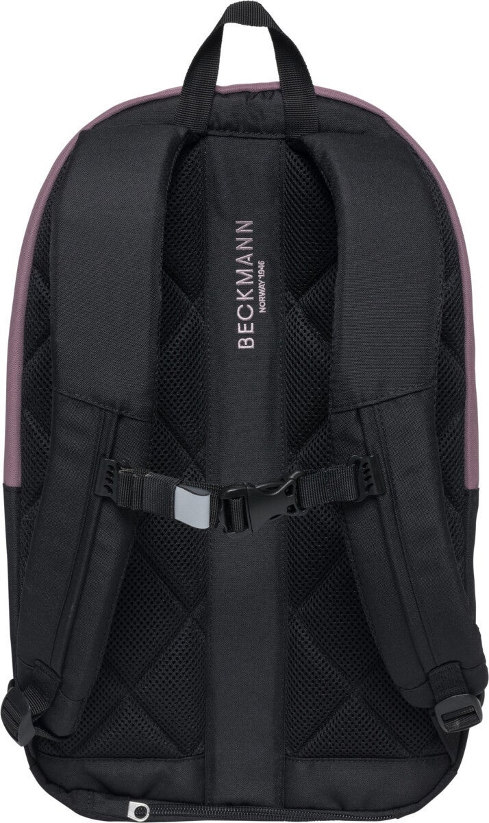 Skolesekk City Pink Colorblock 30L Beckmann