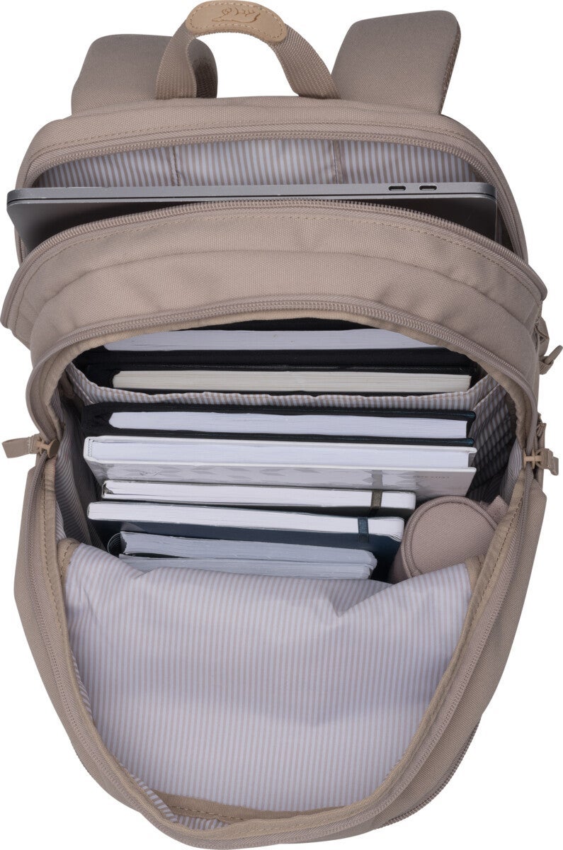 Skolesekk Urban Beige 30L Beckmann