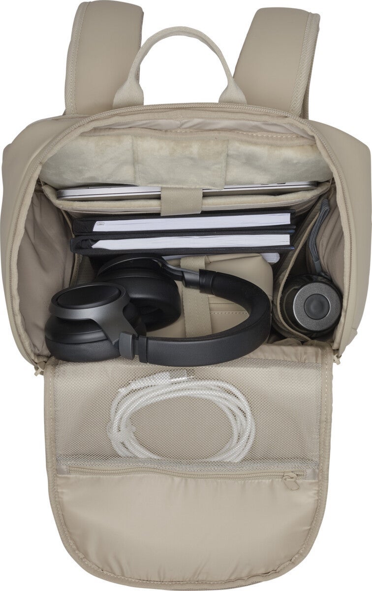 Skolesekk Street FLX Beige 30-35L Beckmann