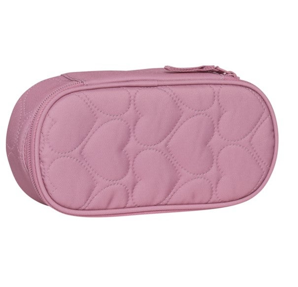 Pennal ovalt Padded Heart Rose Sport Junior