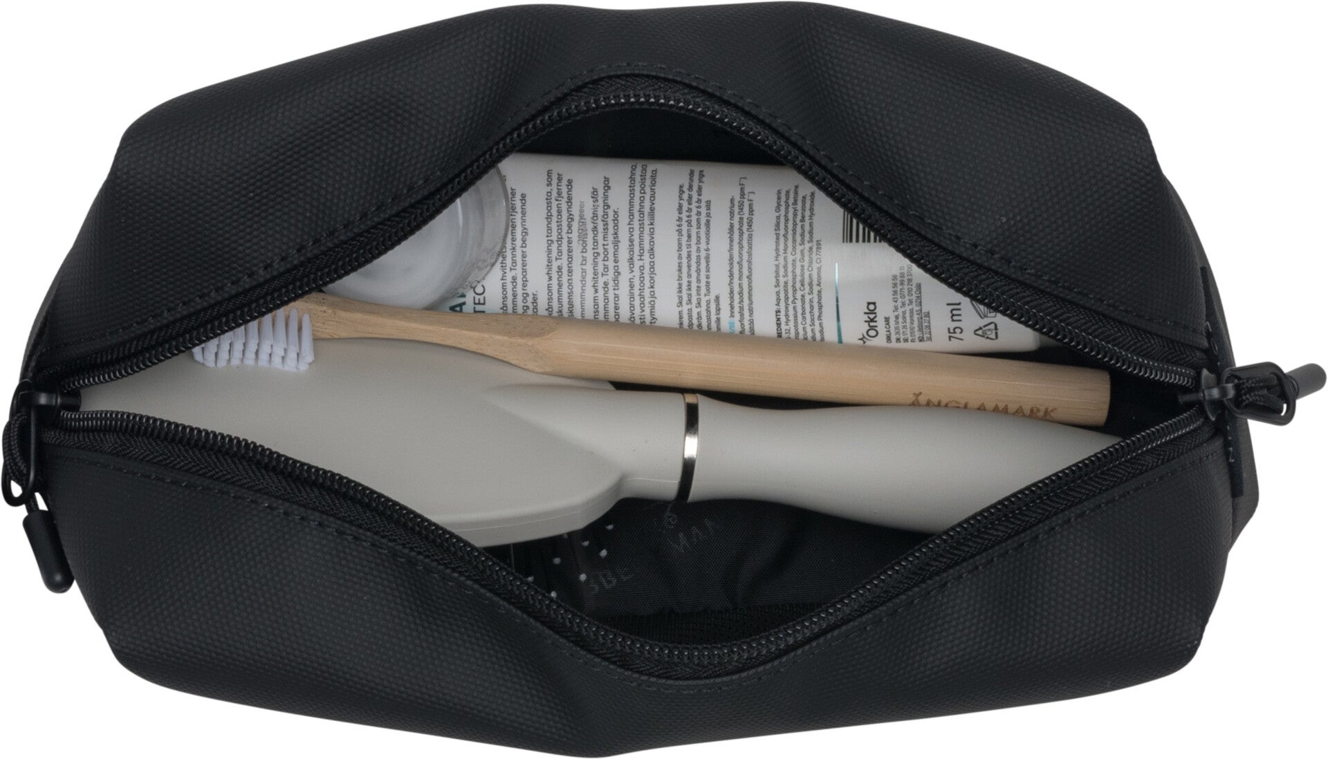 Pennal/toalettmappe Sport Black Coated Beckmann