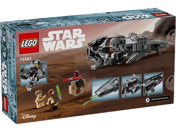 Lego Darth Mauls Sith Infiltrator 75383