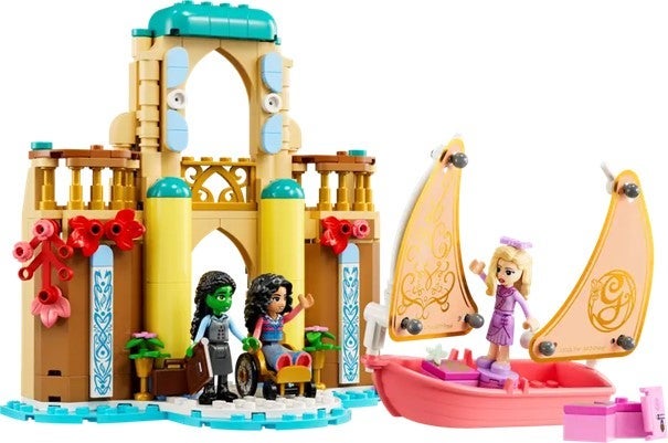 Lego Glinda Elphaba og Nessarose på Shiz Uni 75681