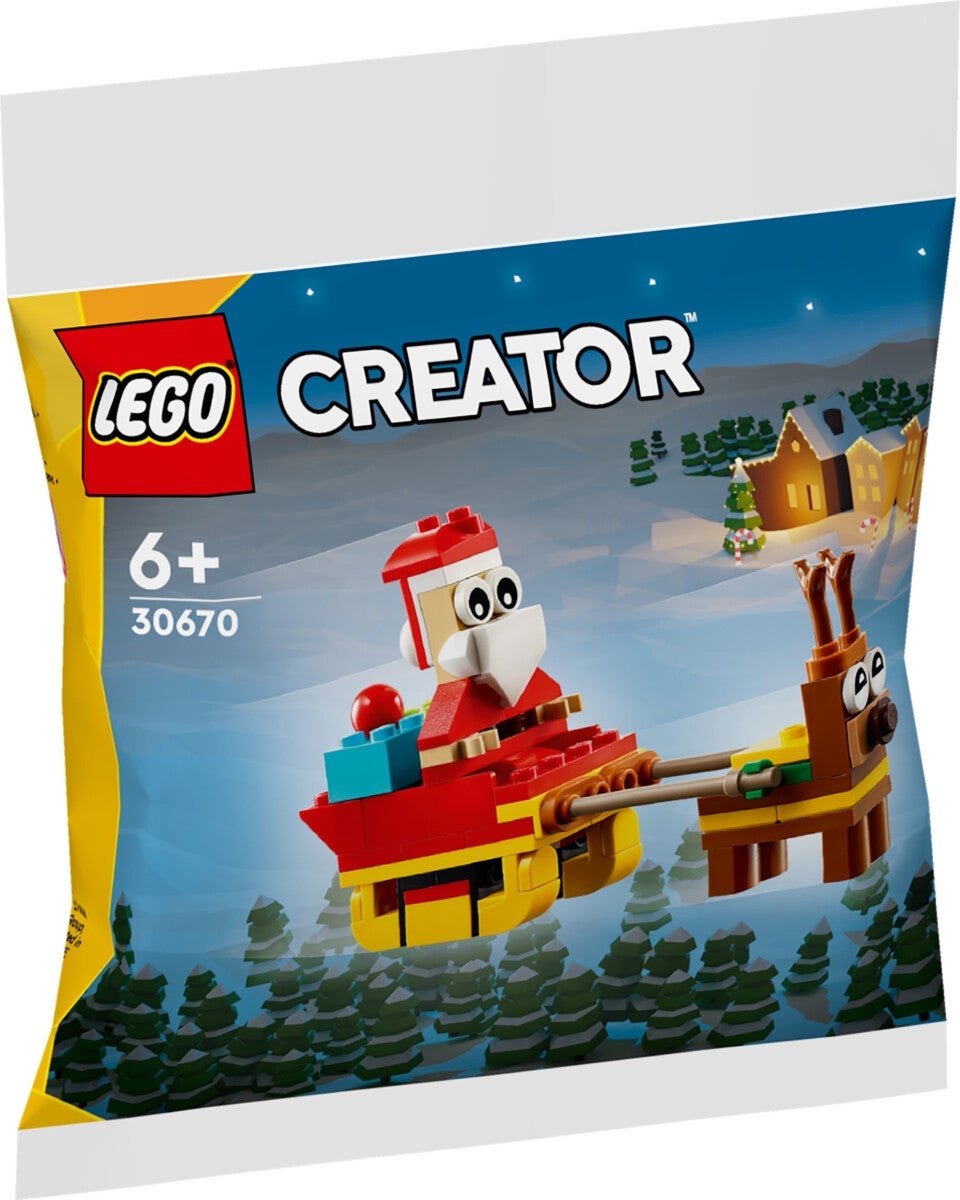 Lego Julenissen med slede 30670