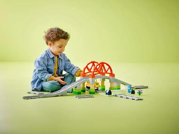 Lego Utvidelsessett m/togbro og skinner 10426
