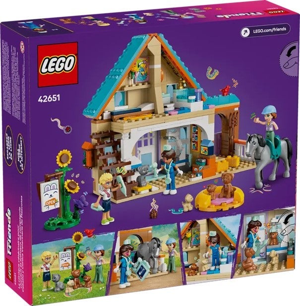Lego Dyreklinikk med hest og kjæledyr 42651