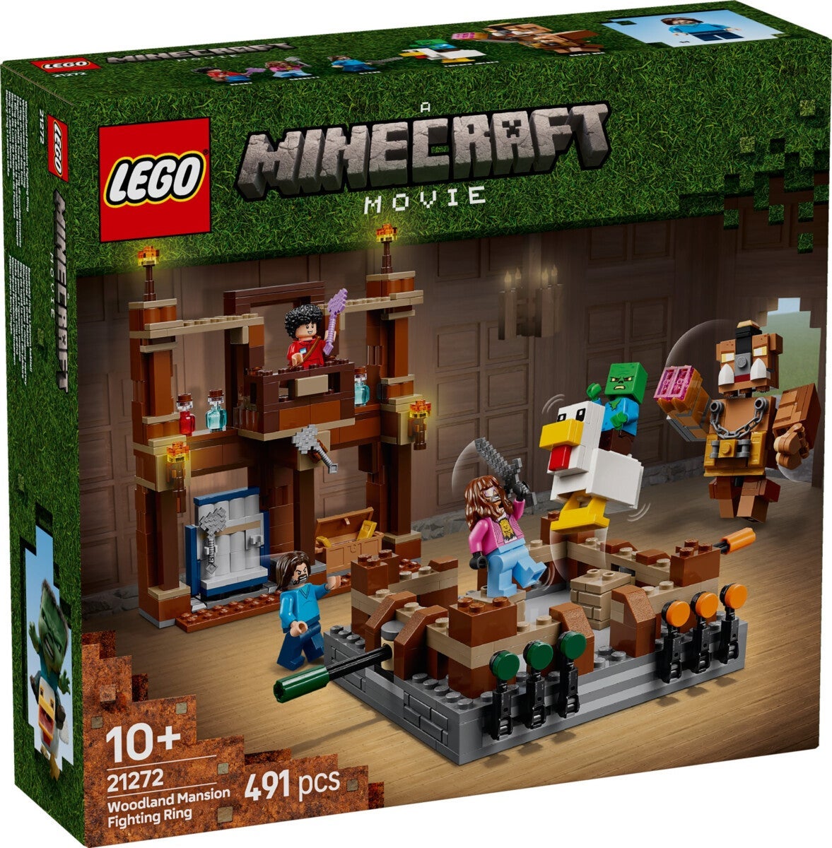 Lego Skogspalass med kamparena 21272