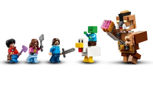 Lego Skogspalass med kamparena 21272