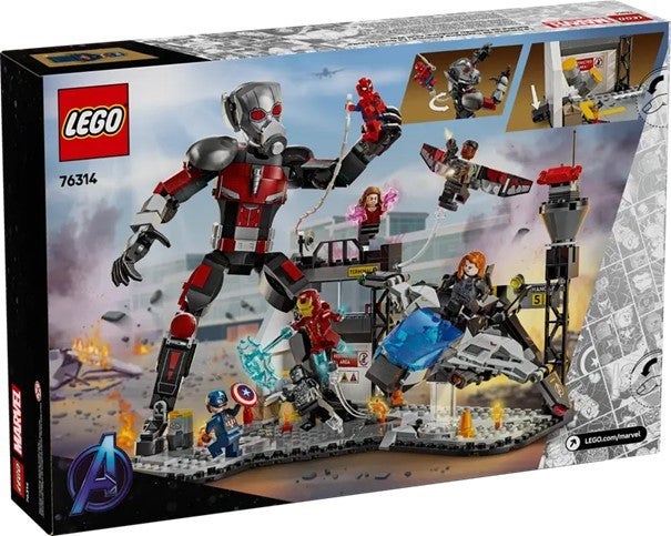 Lego Actionfylt kamp Captain America 76314