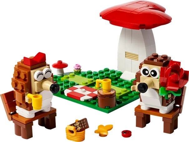 Lego Pinnsvin på piknik-date 40711