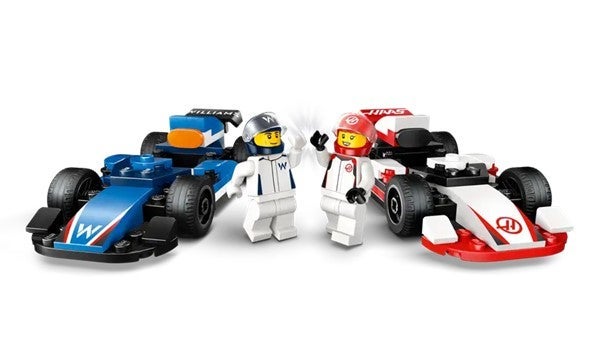 Lego F1 Williams Racing & Haas F1 racerbiler 60464