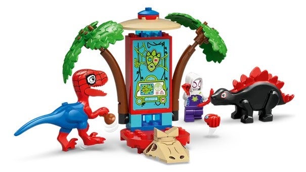 Lego Raptorkamp ved hovedkvarteret i treet 11200