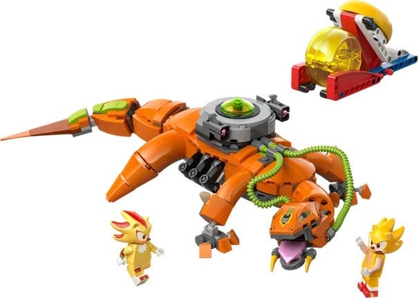 Lego Super Shadow mot Biolizard 77003