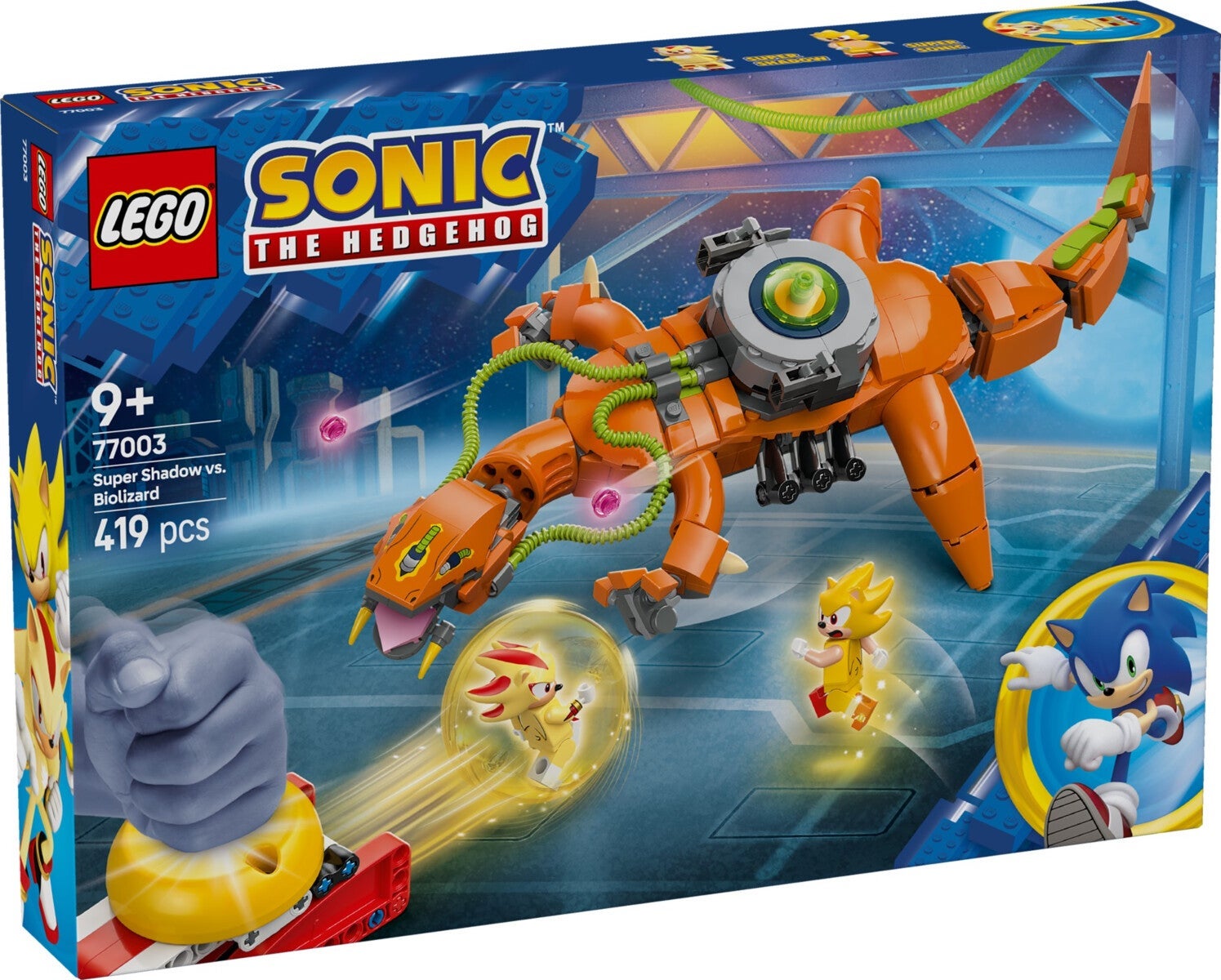 Lego Super Shadow mot Biolizard 77003