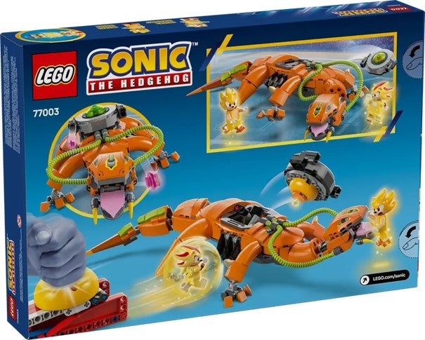 Lego Super Shadow mot Biolizard 77003