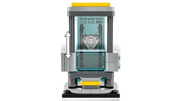 Lego Iron Mans laboratorium: Draktgalleriet 76315
