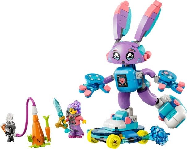 Lego Izzie og gaming-kaninen Bunchurro 71490
