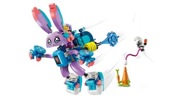 Lego Izzie og gaming-kaninen Bunchurro 71490