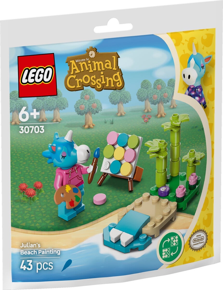 Lego Maling på stranda med Julian 30703