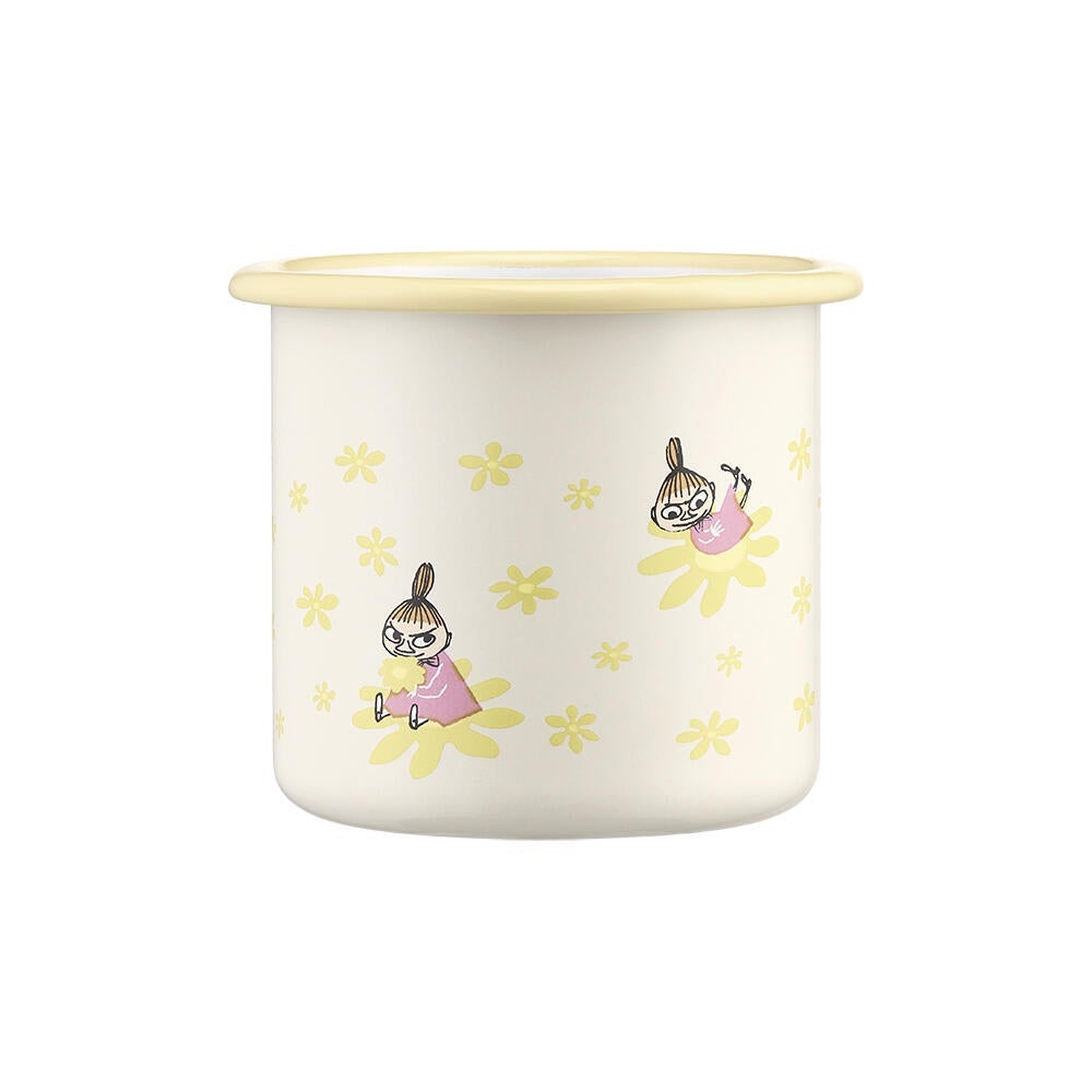 Mummi Emaljekopp Blomster 3,7 dl