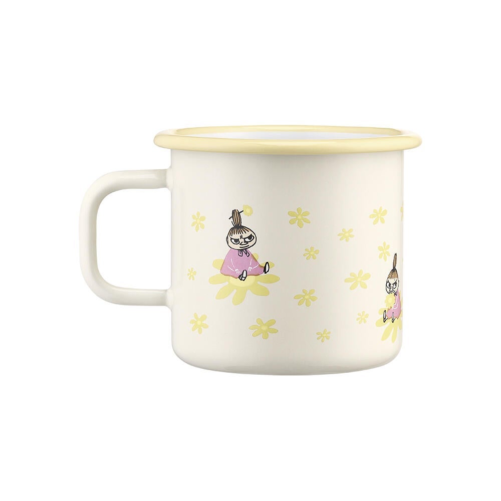 Mummi Emaljekopp Blomster 3,7 dl