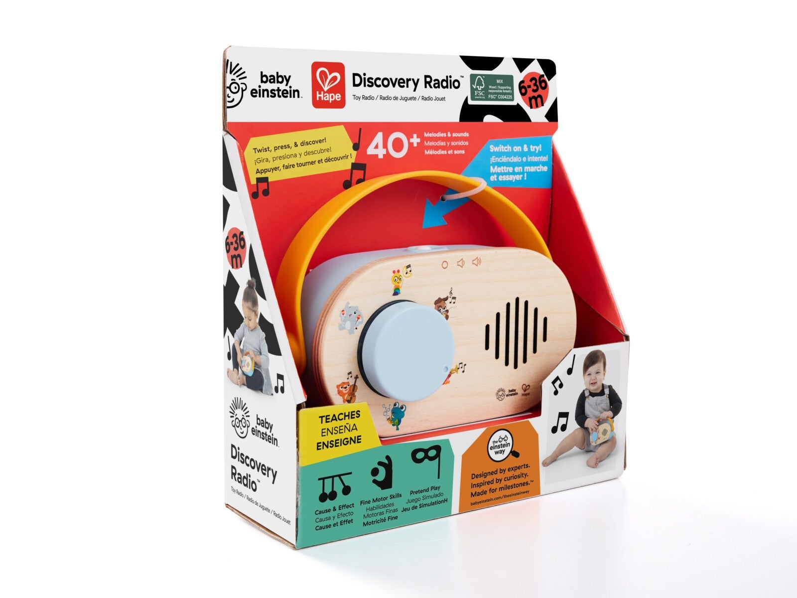 Leke Hape Baby Einstein Learning Radio