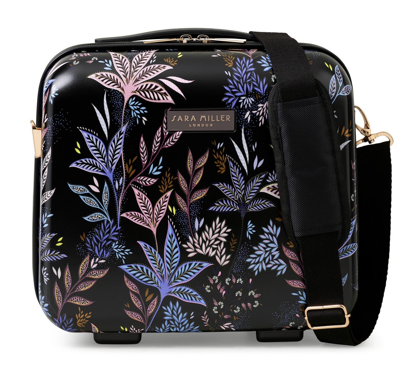 Vanity Case Sara Miller Black Botanic
